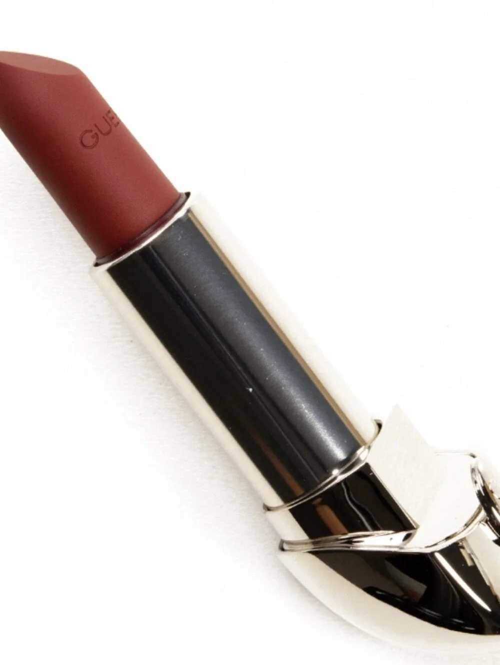 Guerlain #04 is a very warm-toned, light-medium copper semi-matte finish/new No